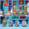 Pantasy Moomin Wonderland Collection Snufkin Building Blocks Crystal Balls House Assembly Toys Collection Models Ornament Gifts