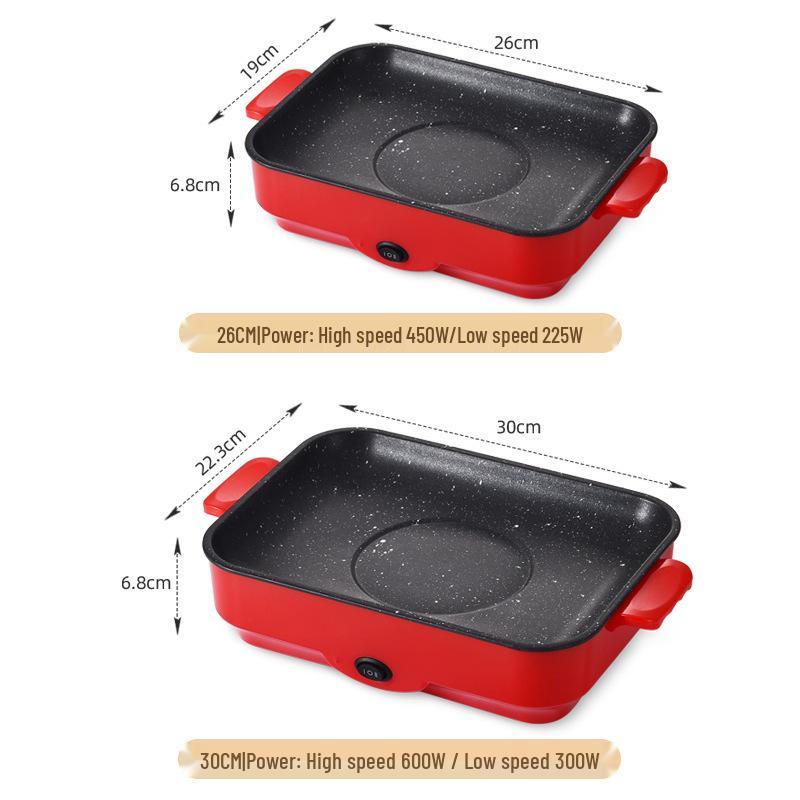 Multifunctional Mini Electric Griddle and Grill for BBQ and More - Ideal Gift