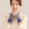Knitted Half-Finger Winter Gloves