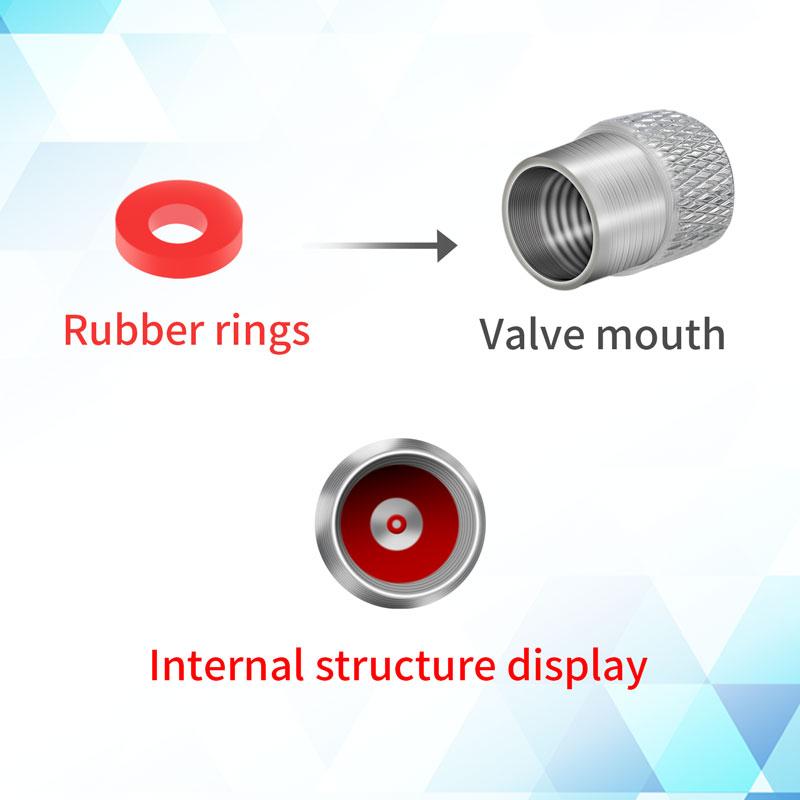 BSQGD1 SS Logo Emblem Metal Car Tire Valve Stem Cap Tire Wheel Stem Air Valve Caps For Chevrolet Sport Cruze Camaro Captiva Aveo 4Pcs