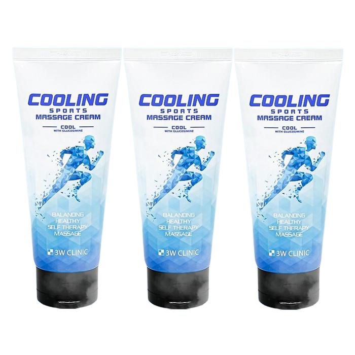 3w Clinic Spor Masaj Kremi 150ml (Isıtma / Soğutma) (7 Seçenek)