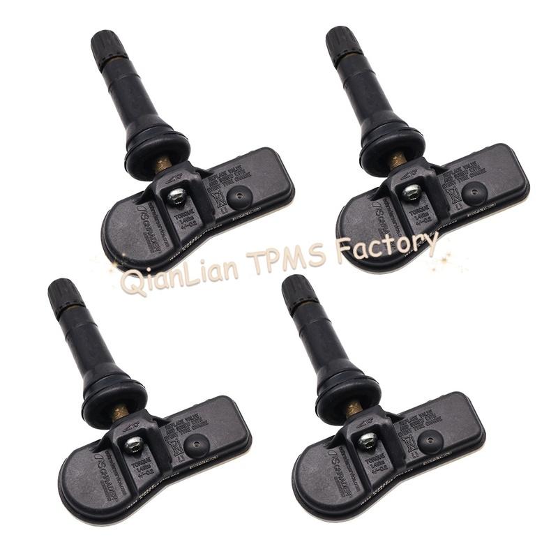 TPMS Sensors Set Of 4 407009322R For Renault Clio IV Captur Kangoo II Lodgy Logan 433MHz Tire Pressure Monitoring System