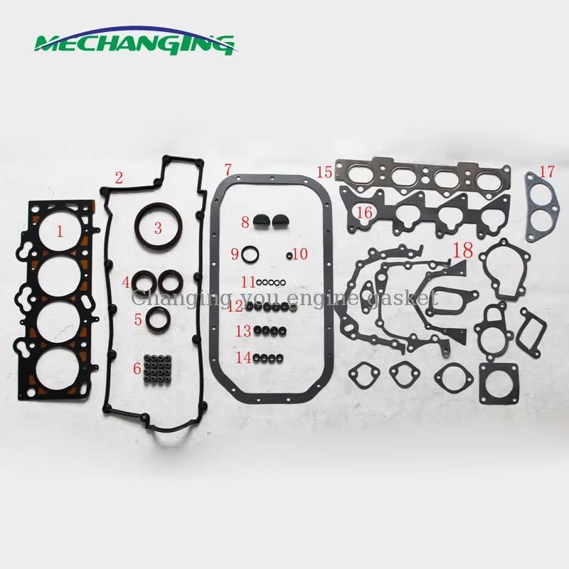

Для HYUNDAI COUPE LANTRA ELANTRA 1.8/2.0 G4GM G4DM G4GF Металлический Комплект Полных Прокладок Двигателя Наборы для Капитального Ремонта Двигателя 20910-23B00 50151100