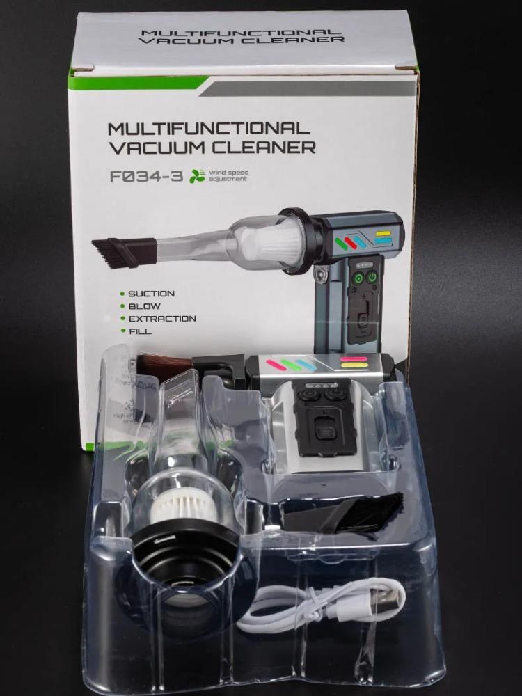 Handheld Turbo Fan Vacuum Cleaner High Speed Blower Electronics Car Detailing Outdoor Tool
