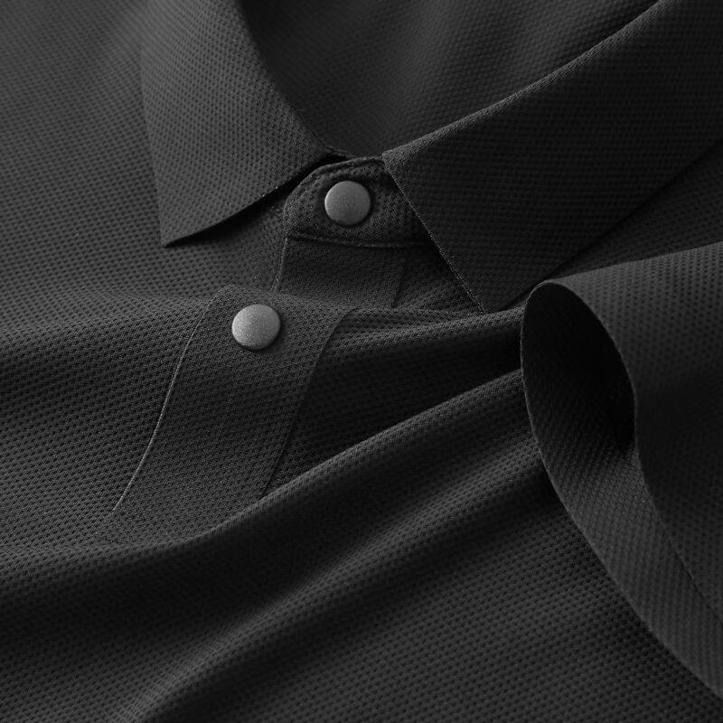 Pierre Cardin Men's Ice Silk Jacquard Business Polo Shirt