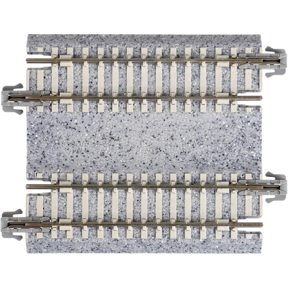 KATO N Gauge Double Track Straight Rails 62mm 2 Pieces Model Train Accessories