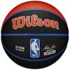 Wilson NBA Team City Collector New York Knicks Ball, Unisex-Basketball in Schwarz