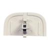 DS7Z4273AA Car Front Sun Visor Cap Clip Fit for Ford Fusion Edge Lincoln MKZ 2013 2014 2015 2016 Beige Plastic