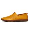 Sommer-Herren-Mokassins, Slipper, zum Fahren, leicht, Gommino, flach, zum Gehen, orthopädische, handgefertigte Schuhe für Herren