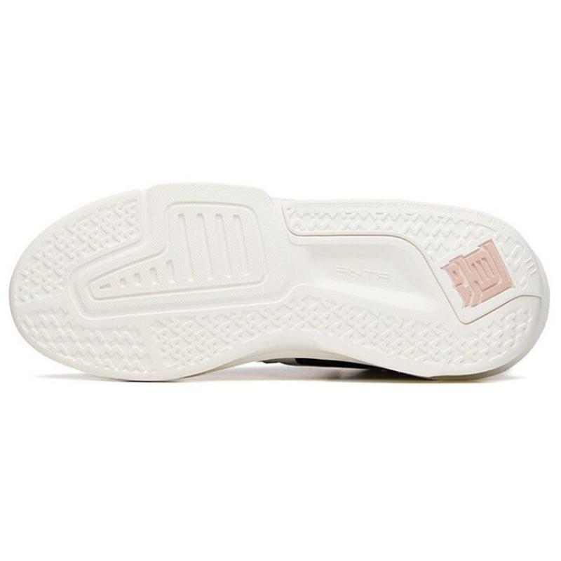 Anta Dominant 3.0 Water Lily Anti-Slip Wear-Resistant Low-Top Skateboard Shoes Women's White Pink Sneakers 122138081-3