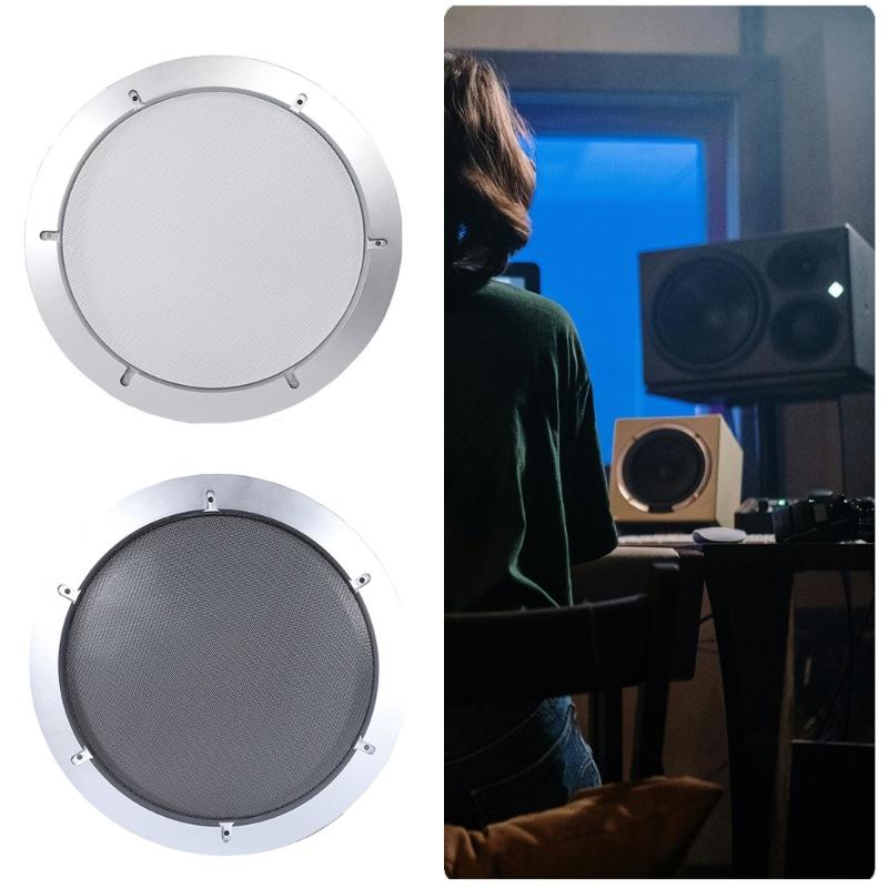 12inch Speakers Net Cover Car Home Mesh Enclosure Speakers Plastic Frame Metal Iron Wire Grilles