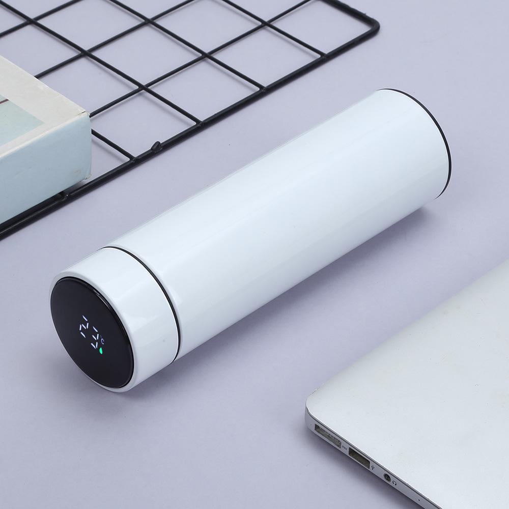 Intelligente Thermoskanne 304 Edelstahl Business Gerader Becher LED-Anzeige Temperatur Wasserbecher Kann Individuell Angepasst Werden Geschenk System