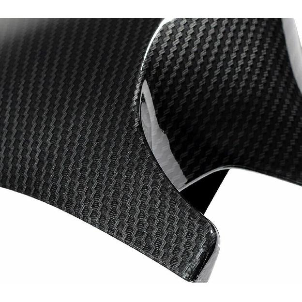 Carbon Fiber Pattern Side Mirror Cover Caps Compatible with BMW 2005-2008 E90 E91 / 2006-2009 E92 E93 PRE-LCI
