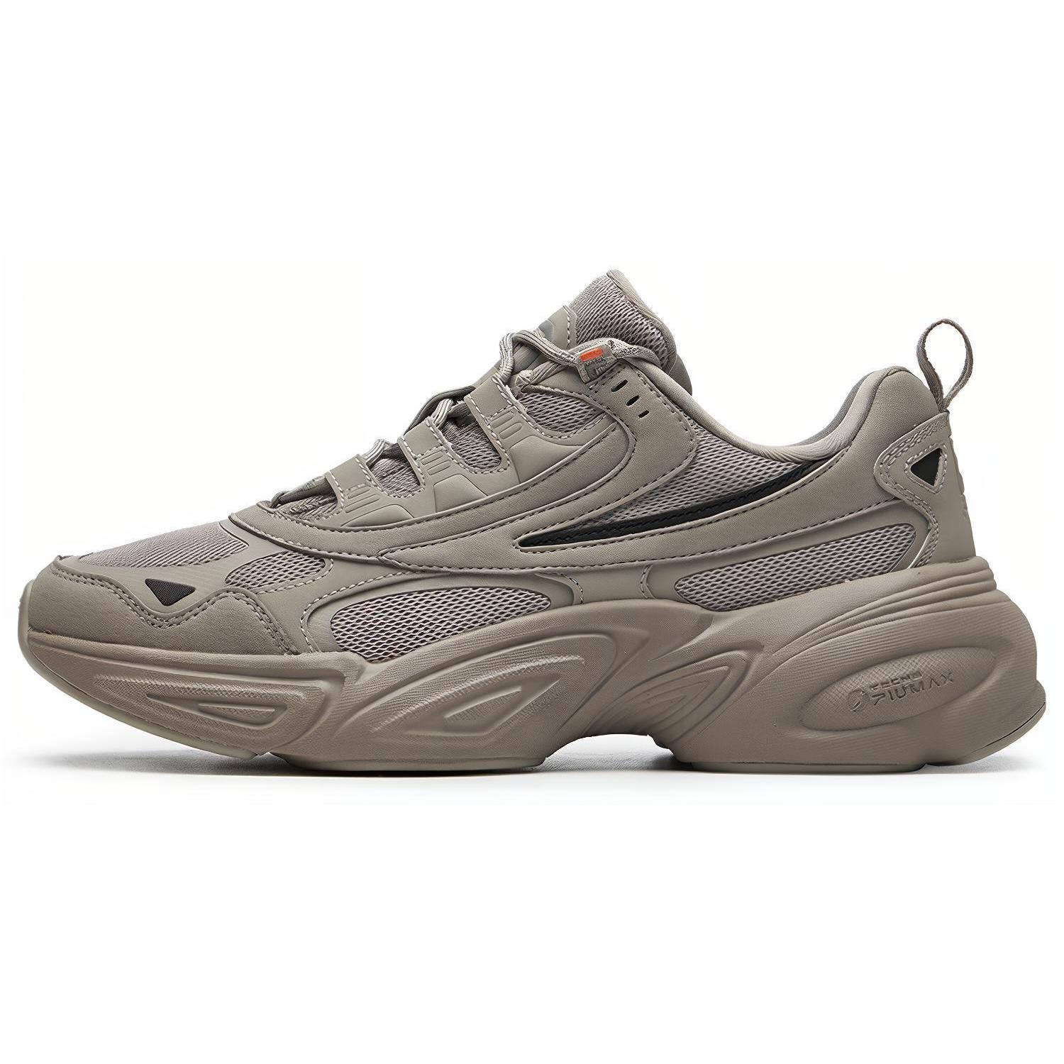 FILA Cube Textile, Synthetic Leather Low top Casual Shoes Women s Decline Dove Gray F12W216130FMD 35.5