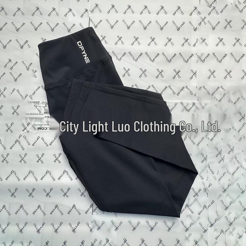 DFYNE Damen High Waist Yoga & Trainingshose - Neu eingetroffen, Atmungsaktiv, Bare Feel, für Laufen und Fitness