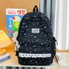 Schoolbag Korean ins wind girl backpack junior high school schoolbag girl cute cartoon student outing backpack girl