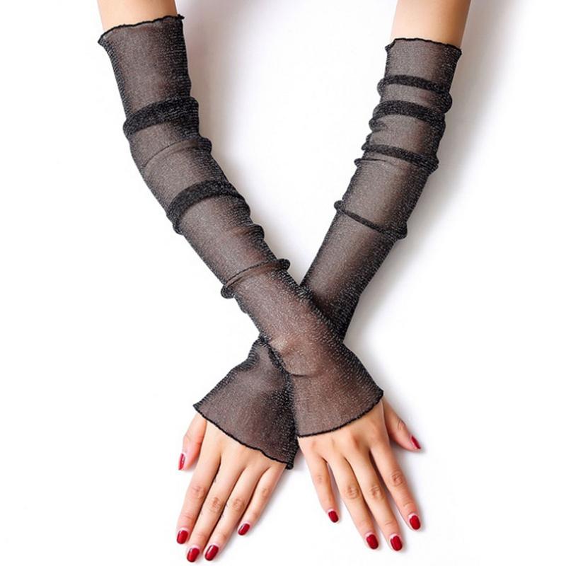 קיץ נשים הגנה מהשמש שרוול זרוע נהיגה אנטי-UV שרוולי קירור שרוולים דקים רכיבה חיצונית אופנוע אופניים