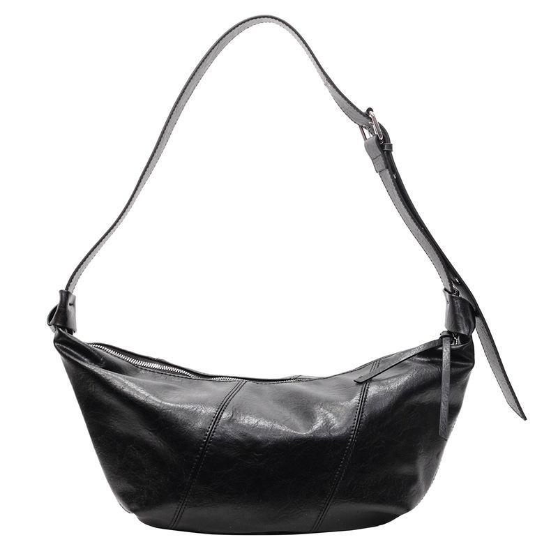 This Year's Popular Simple Dumpling Bag Women's 2025 New Korean Version Casual Messenger Bag Large Capacity Trendy Fashion Shoulder Bag