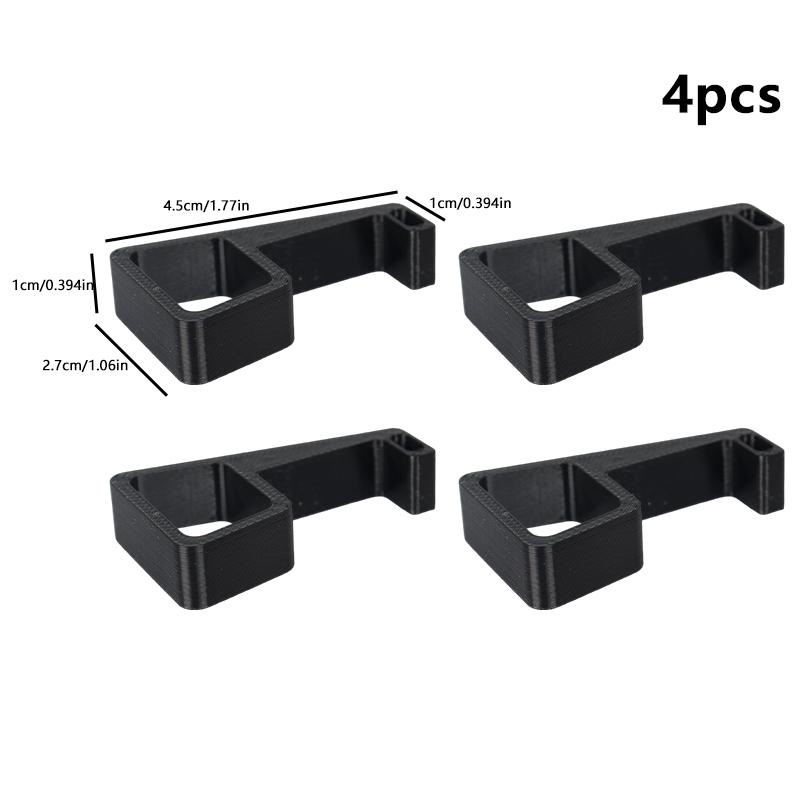 4PCS for PS4 Slim Feet Stand for PS4 Pro for PS4 Bracket Game Console Horizontal Holder Game Machine Non-slip Cooling Legs