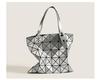 Damen Japanische Issey Miyake Geometrie Tragetaschen Lingge Tasche Reise Handtaschen