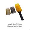 Snowboard Wax Brush Kit Ski Brushes Roller Nylon Brass Horsehair Professional Waxing