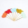 Heart Cake Topper: Bright Red, Perfect for Birthdays, Weddings, and Valentine's Day.