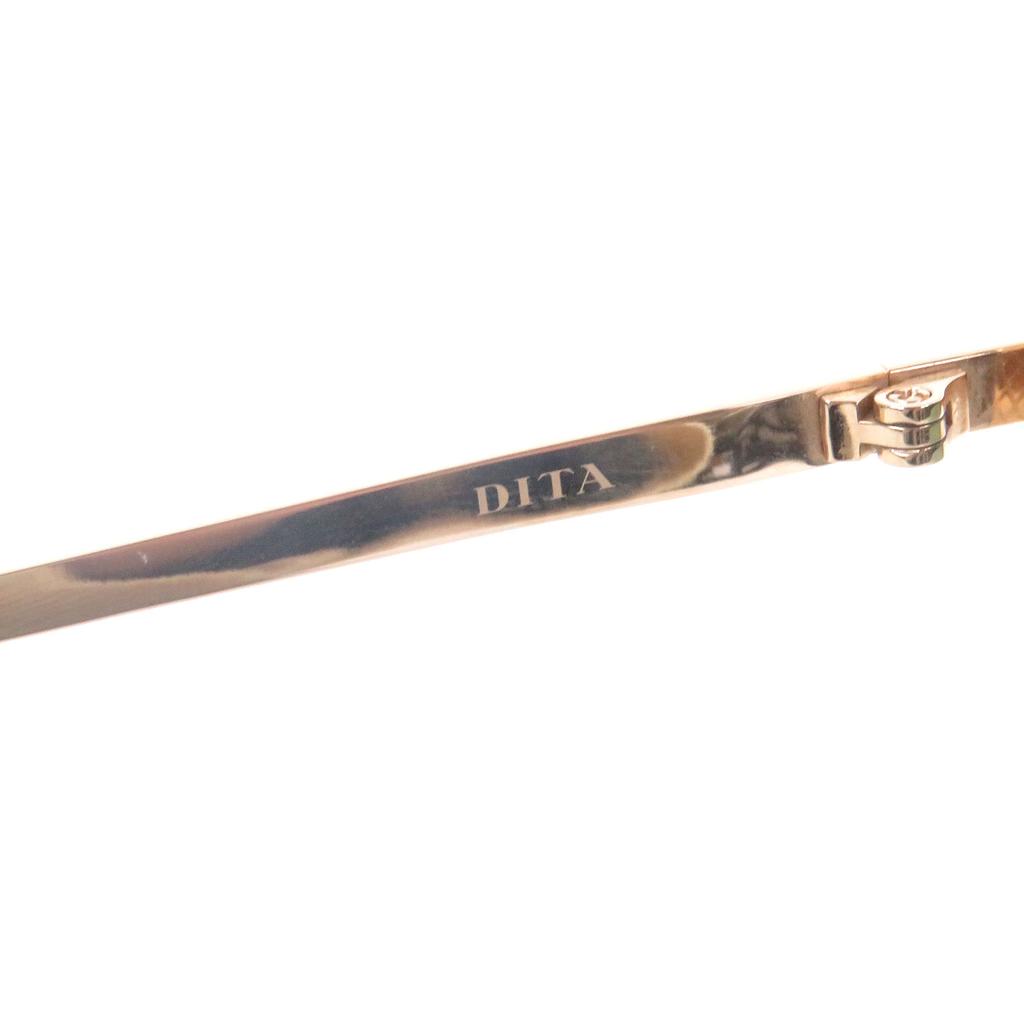 Excellent DITA sunglasses MIDNIGHT SPECIAL Two Bridges Gold green Titanium Used