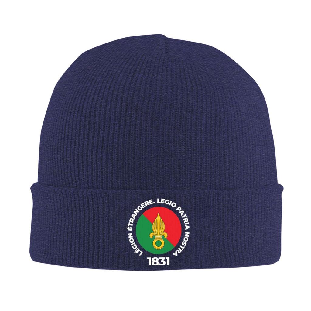 Legion Etrangere Foreign Warm Knitted Cap Fashion Bonnet Hat Autumn Winter Outdoor Beanies Hats for Unisex Adult
