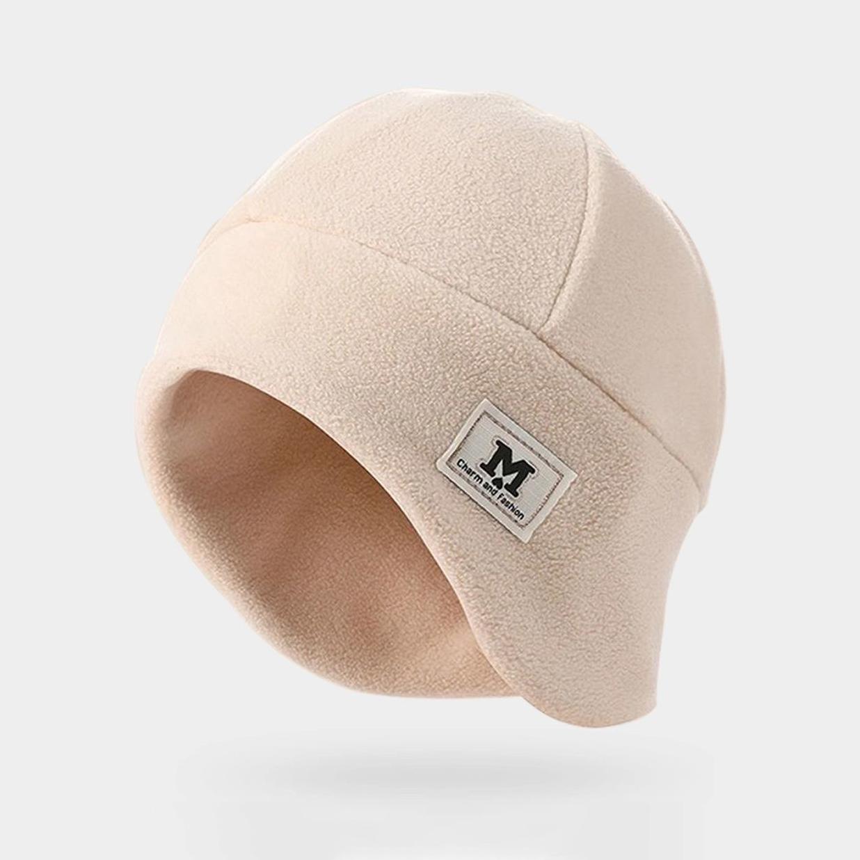 

Winter Fleece Hat with Extended Ear Protection Helmet Liner Neck Protector Suitable for Men Women Children one size сірий