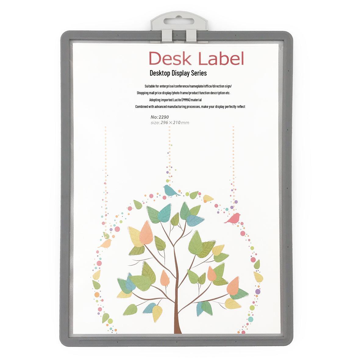 

Настенная стойка для файлов формата А4 - Пластиковый держатель для документов и рукав для папок A4