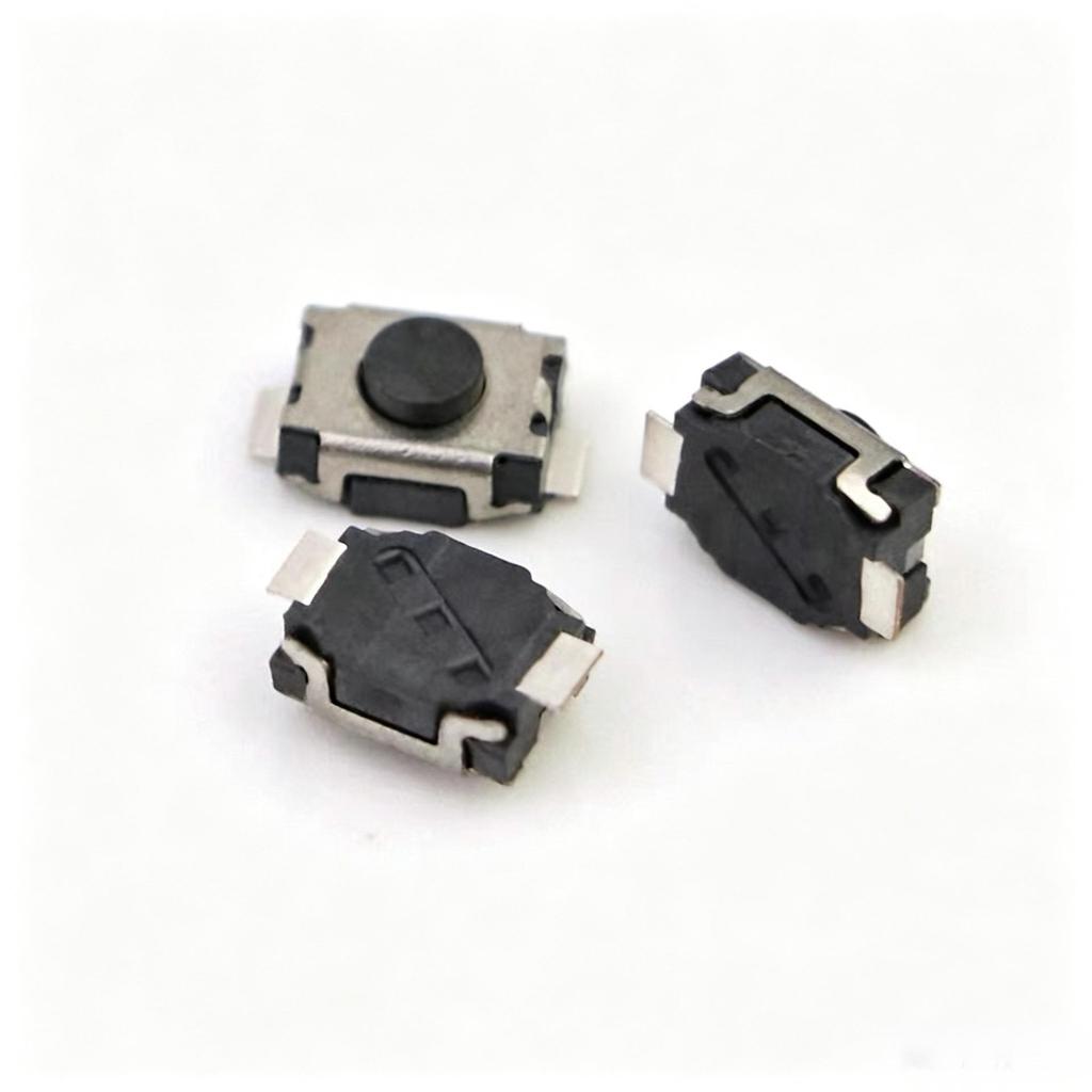 Compact 3*4*2.0 SMD Turtle Touch Micro Switch - Miniature Push Button, Vertical SMD 2P