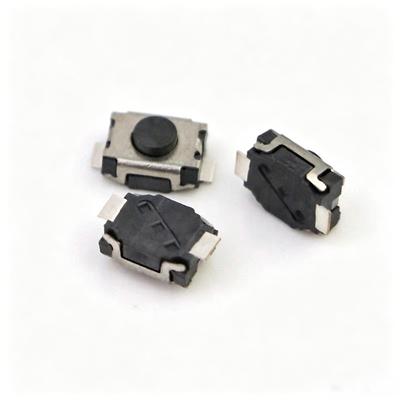 Compact 3*4*2.0 SMD Turtle Touch Micro Switch - Miniature Push Button, Vertical SMD 2P