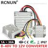 RCNUN 8-40V para 12V 3A 4A 6A 10A 15A 20A 25A 30A Conversor Regulador Automático Buck-Boost DC DC Fonte de Alimentação 12V para Carros Solar