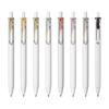 Mitsubishi Pencil Gel Ballpoint Fika UMNS38FC8C Pen, Uni-Ball One, 0.38mm, Color, 8-Color Set,