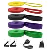 9pcs Long Lasting Use Resistance Bands Set Yoga Stretching Bands  Strength Training