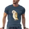 Barn Owl Tshirt Soft Antishrink Cotton Tee