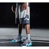 Li Ning Badfive Basketball Series Knitted Sports Competition Shorts Men Shorts Gray AAPQ007-4