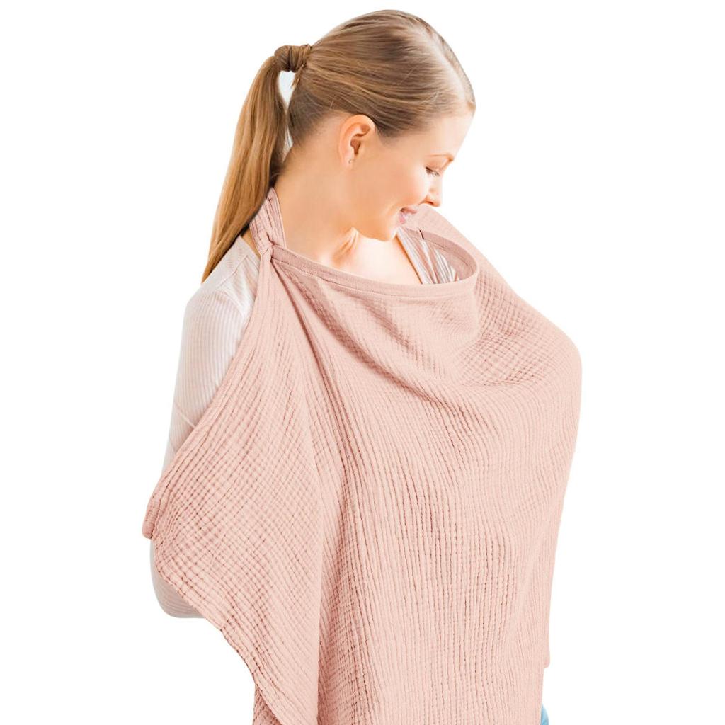 Breathable Breastfeeding Cover & Burp Cloth – Privacy & Comfort for Baby's Feeding & Tummy Time