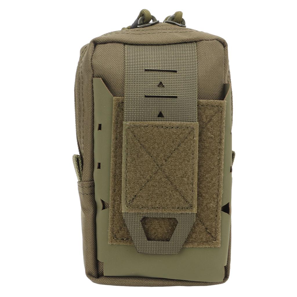 Molle Beutel Tasche Militärisch Outdoor Weste Pack Tasche Handyhülle Jagd EDC Werkzeugtasche für Wandern Angeln Grün