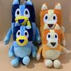 Bluey Family Plush Toys Cute Simulation Pet Dog Patrol Bingo Sister Kawai Plush Children'S Toy Doll Christmas Birthday Gift Toy