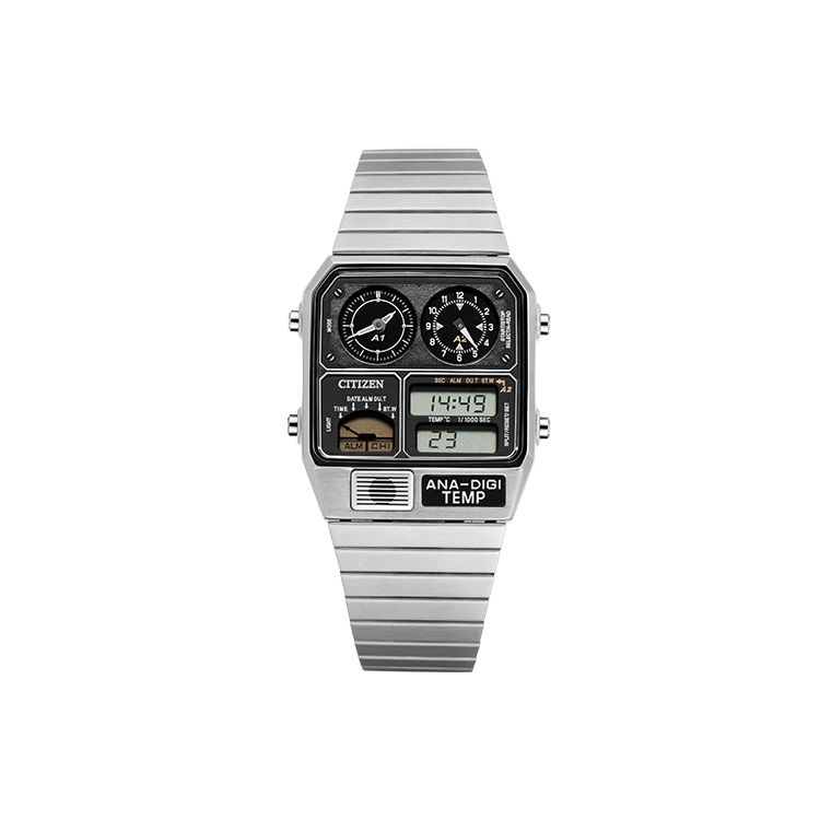 

Citizen Collaboration Series IP Collaboration Trend Waterproof Quartz Movement Stainless Steel Strap Unisex watches Gray JG2101-78E JG2101-78E