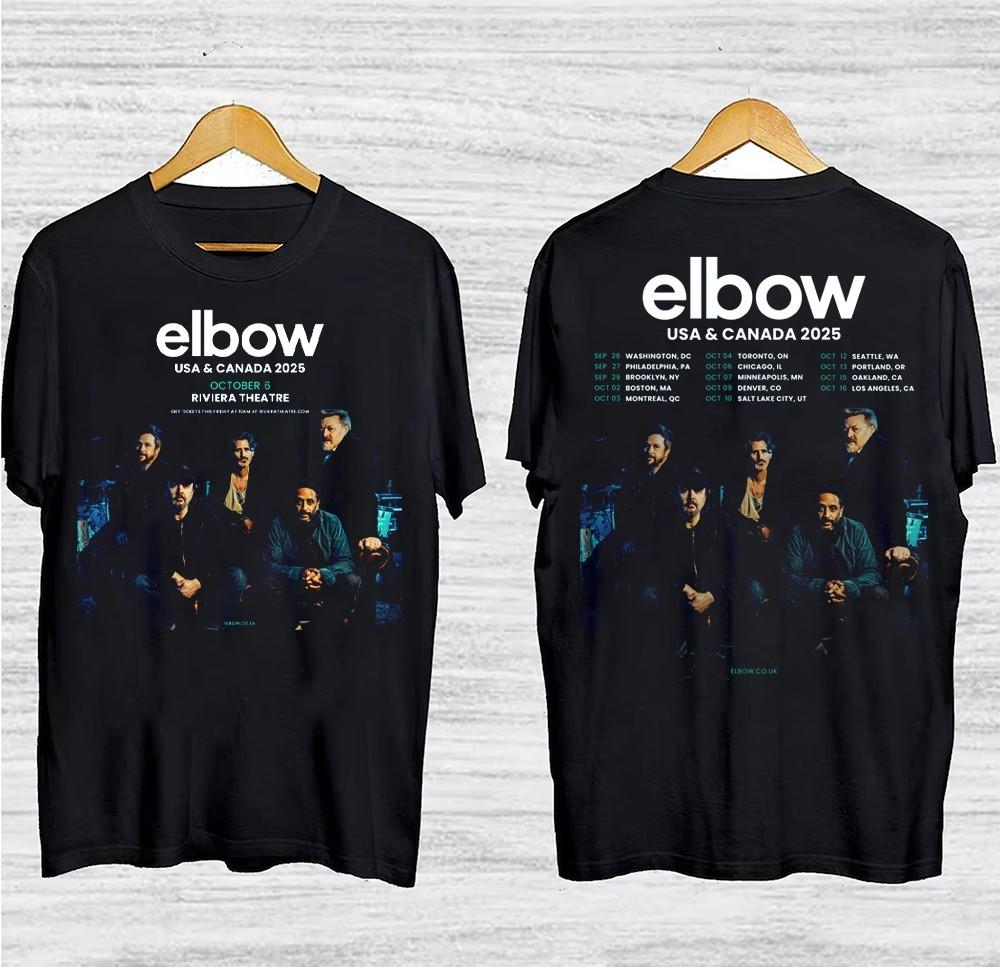 Rare Elbow Tour 25 Gift Family Unisex S-235XL 22D316 L