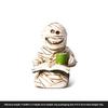 Halloween Witch Ghost Rocking Chair Cute Handmade Figurine Tabletop Ghost in Black Costume Resin Vehicle Figurine