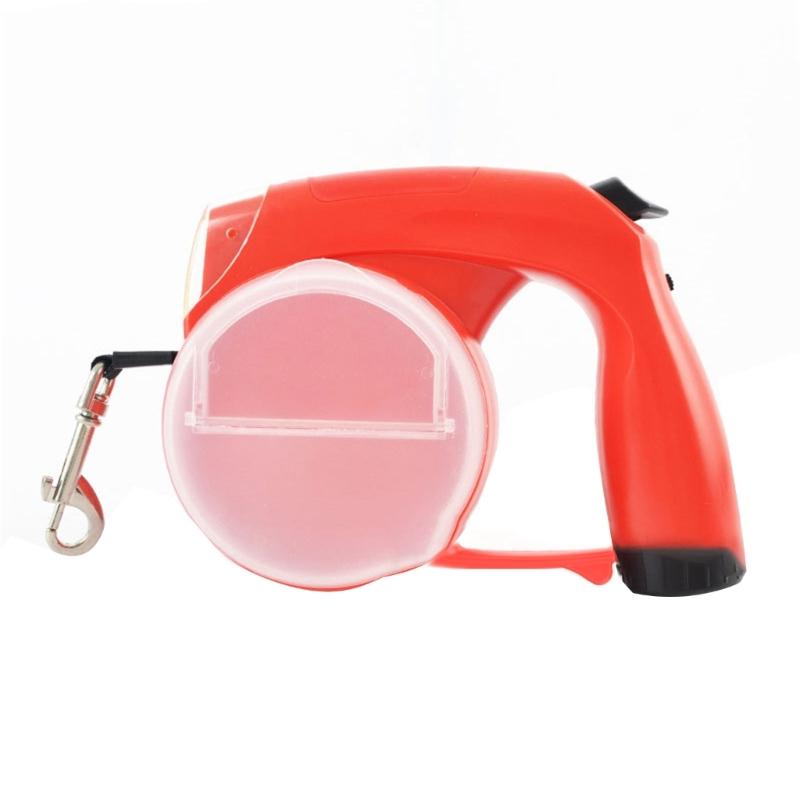 Retractable Dogs Leash 13 Feet Pet Walking Leash with Light, Bags Holder Water Cups for Small Breeds Dogs Soft Wholesale