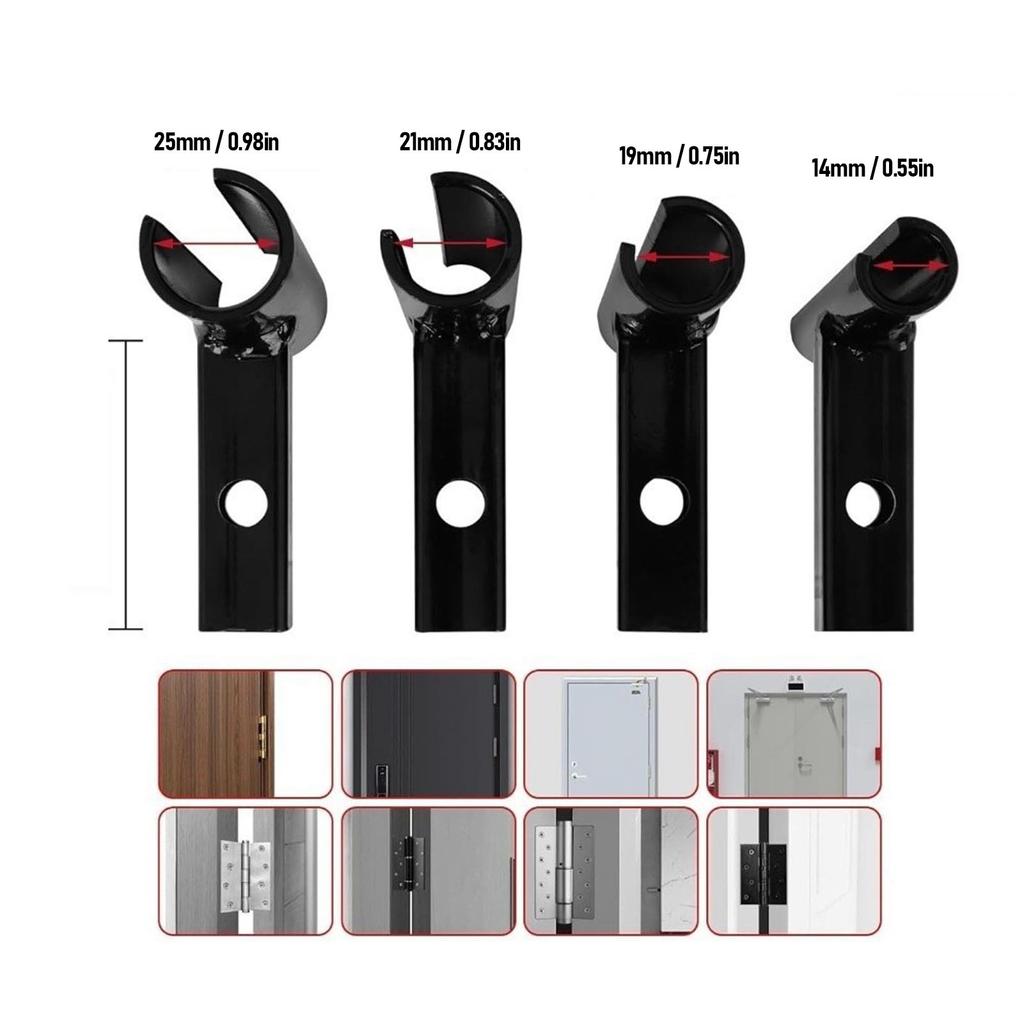 Hinge Gap Adjusting Wrench Kit High Strength Rustproof Door Hinge Adjustment Tool Professional 14 To 25mm for Home Decoration