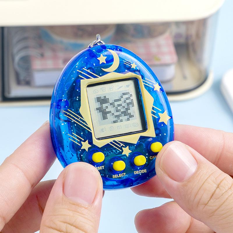 Mini Pocket Monsters Virtual Pet Keychain Game Toy