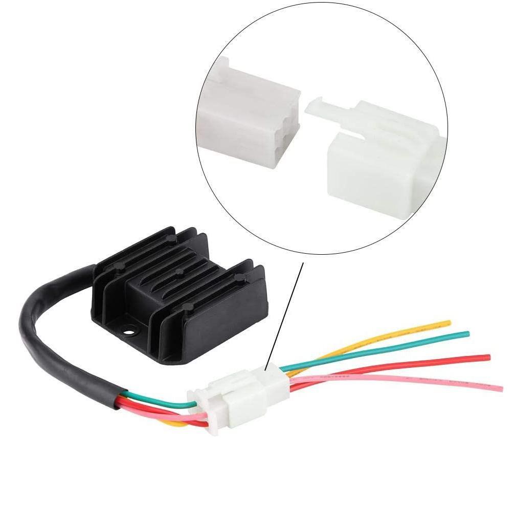Rectifier For 12V Battery And Bulb For Motorcycle Scooter ATV High Quality