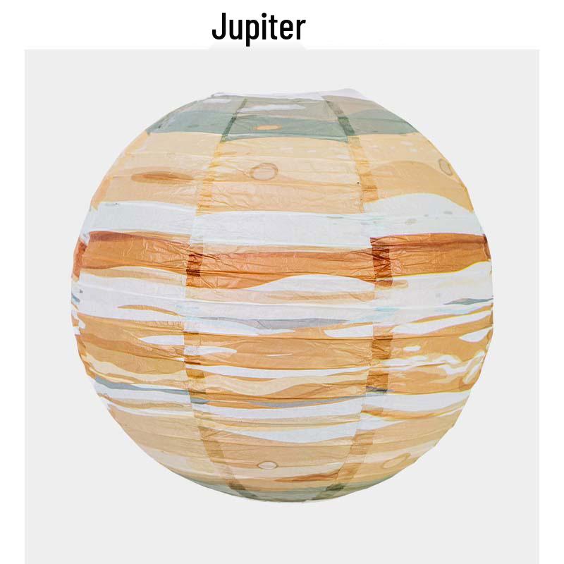 Starry Sky Planet Paper Lanterns - Kids' Birthday & New Year Decorations