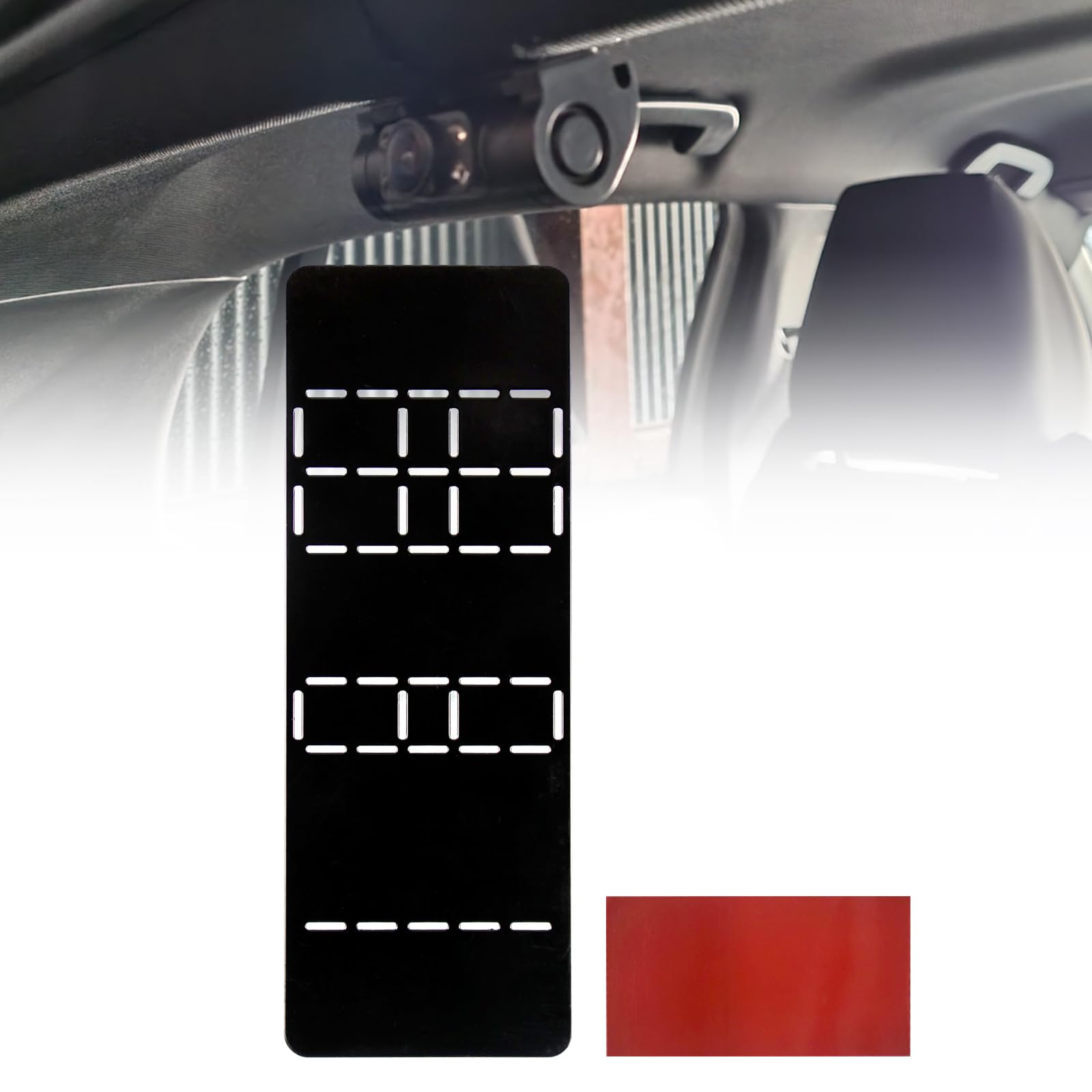 

Sporacingrts Rear Dash Cam Mount Rear Dash Cam Multi Stays Rear Camera Hardware Dash Cam Stays 1PC