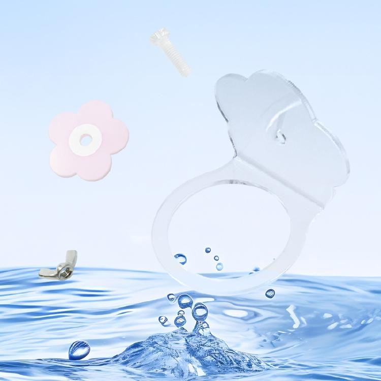 Clear Hanging Bird Feeder Double Feeding Cups Food And Water Bowl With Perch Stand For Parrots Parakeets Finches Cage